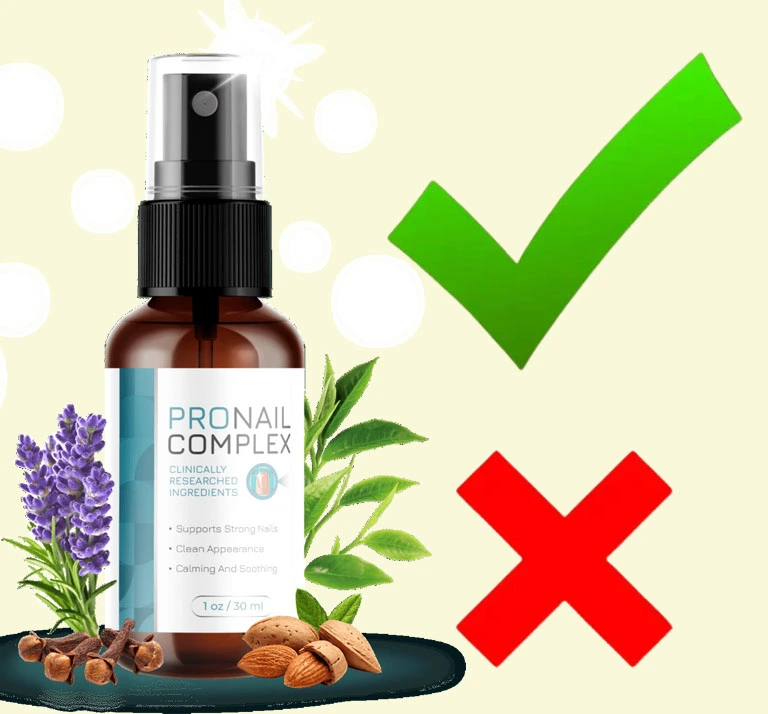 ProNail Complex: Doctor-formulated mist spray with potent oils & skin-repairing vitamins—releasing micro particles to deeply support healthy toenails & skin